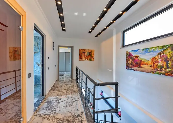 Yesilkoey 3 Bedroom Secluded With Private Pool Hot Tub * Kalkan